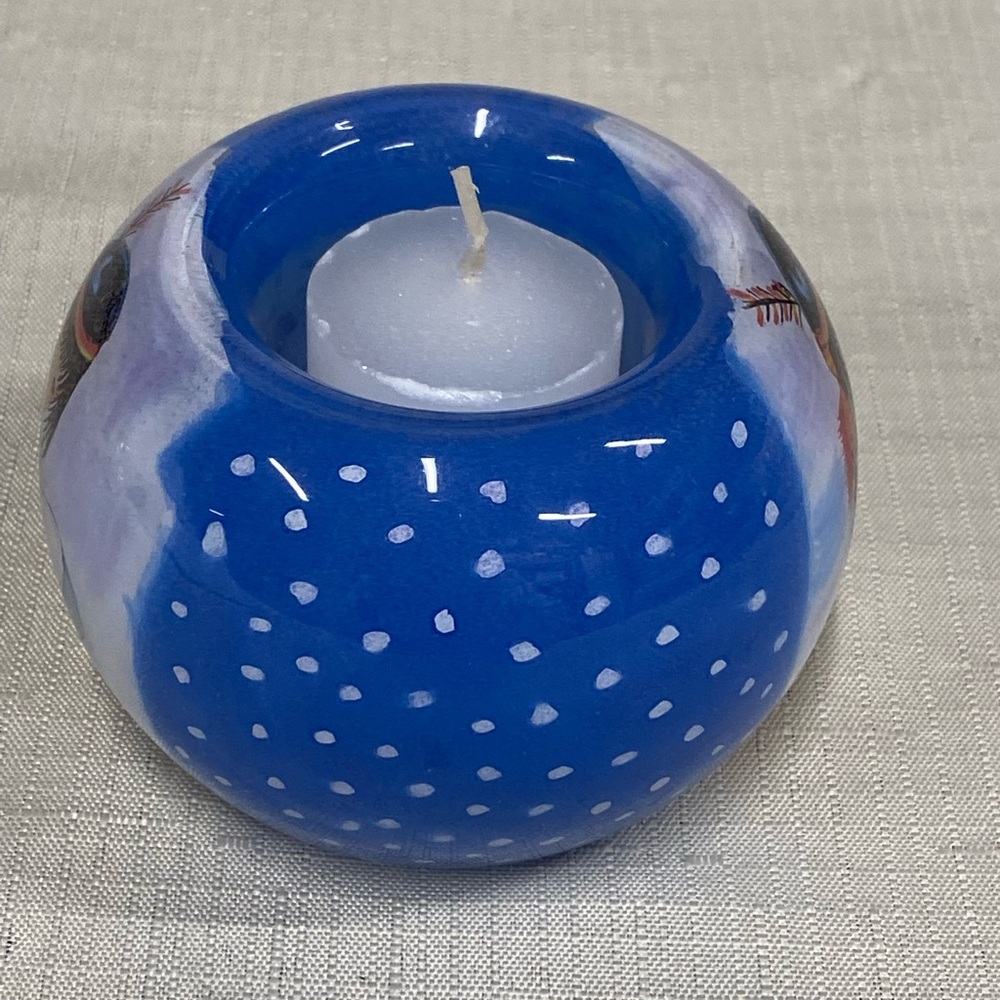 Vintage Ted De Grazia Votive Candle Holder - Picture 4 of 7